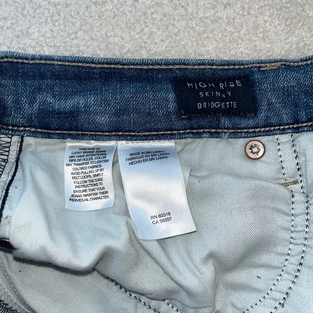 High Rise Bridgette Skinny ankle 6/28 - Picture 8 of 9